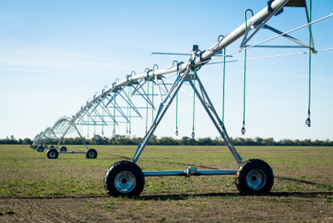 IRRIGATION OF TWO FIELDS OF 100 HA WITH ONE TOWABLE MACHINE IN ZAPORIZHIA REGION
